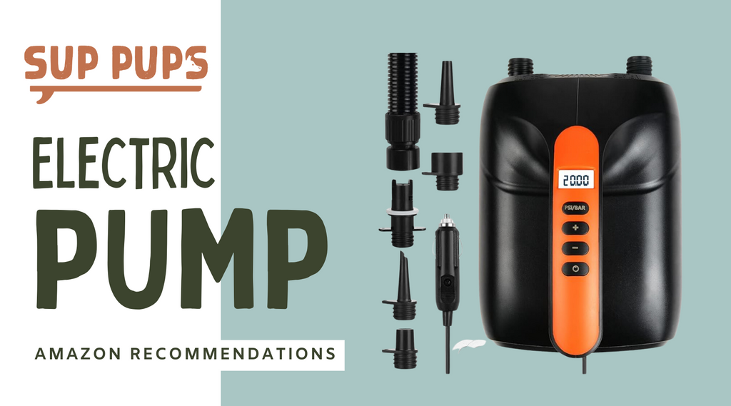 Save yourself, if you have an Inflatable SUP you need this Electric Pump in your life