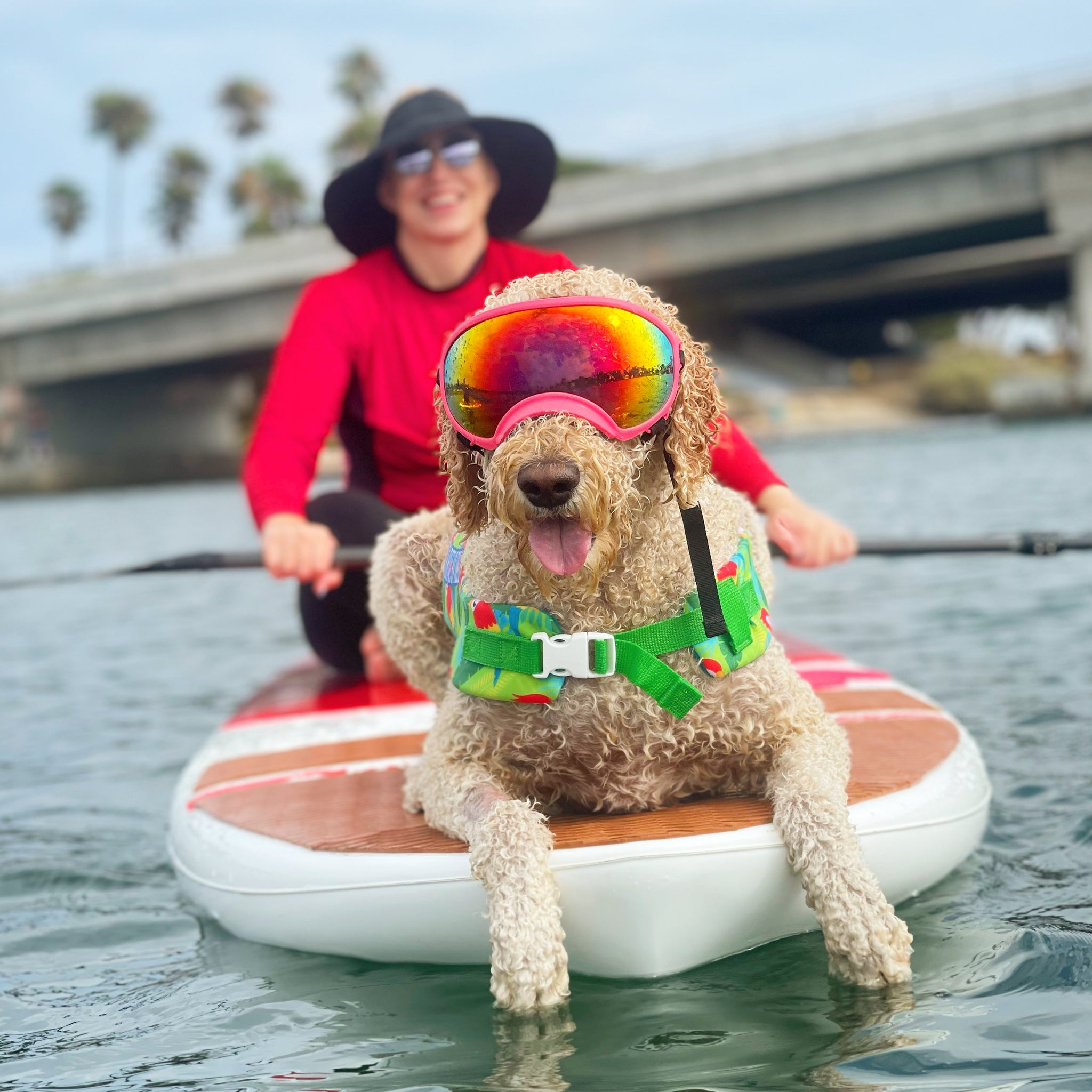 Non-slip Dog Surfboard Mat Dog Traction Pad For Kayaks & Paddleboards - Non-Slip Surf Mat With Paw Pattern Design Paddle Board Accessories For Dogs